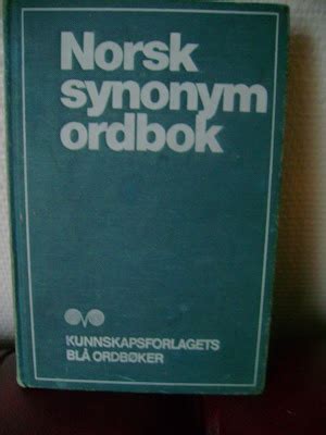 norsk synonymordbok.